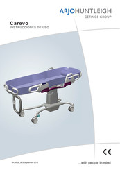 GETINGE GROUP ARJOHUNTLEIGH Carevo Instrucciones De Uso