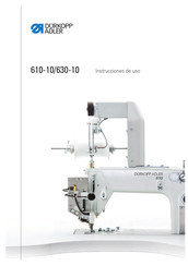 DURKOPP ADLER 610-10 Instrucciones De Uso