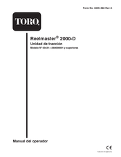 Toro Reelmaster 2000-D Manual Del Operador