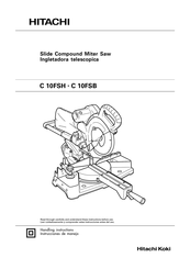 Hitachi Koki C 10FSB Instrucciones De Manejo