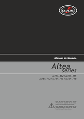 D.A.S. ALTEA-412 Manual De Usuario