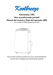 Koolbreeze Climateasy 12R2 Manual Del Usuario Y Guía Del Operador
