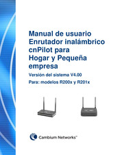 Cambium Networks R200x Manual De Usuario