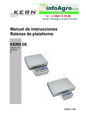 KERN DE35K0.5D Manual De Instrucciones