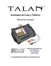 Research Electronics International Talan Manual De Usuario