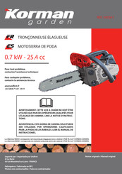 Korman garden 500341 Manual De Instrucciones