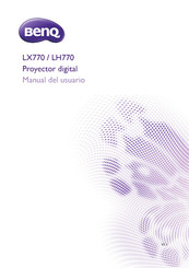BenQ LX770 Manual Del Usuario