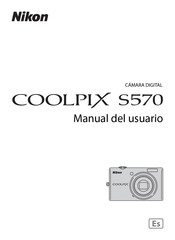 Nikon COOLPIX S570 Manual Del Usuario