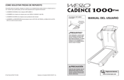 Weslo CADENCE 1000 FM Manual Del Usuario