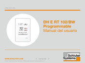Schluter Systems Dh e rt 102/Bw Manual Del Usuario