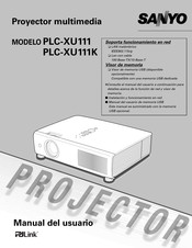 Sanyo PLC-XU111K Manual Del Usuario