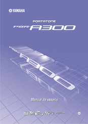 Yamaha PORTATONE PSR-A300 Manual De Usuario