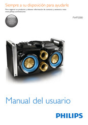 Philips FWP2000 Manual Del Usuario