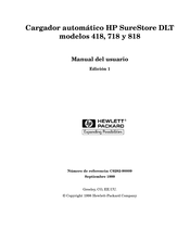 HP SureStore DLT 718 Manual Del Usuario