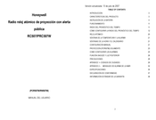 Honeywell PRC507W Manual Del Usuario