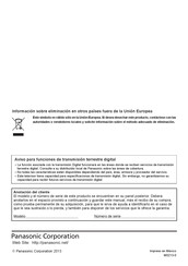 Panasonic VIERA TC-L55DT60W Manual De Usuario