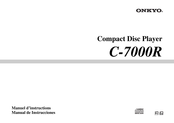 Onkyo C-7000R Manual De Instrucciones