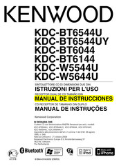 Kenwood KDC-BT6544UY Manual De Instrucciones