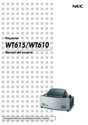 NEC WT615 Manual Del Usuario