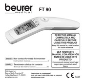 Beurer medical FT 90 Manual De Instrucciones