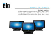 Elo Touch Solutions X Serie Manual De Usuario