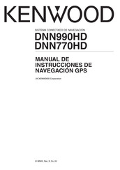 Garmin KENWOOD DNN770HD Manual De Instrucciones