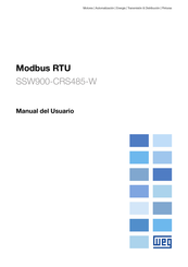 WEG SSW900-CRS485-W Manual Del Usuario