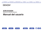Denon AVR-X4300H Manual Del Usuario