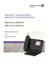 Alcatel-Lucent 8038 Premium DeskPhone Manual De Usuario