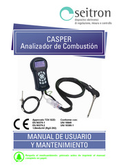 Seitron CASPER 301 Manual De Usuario Y Mantenimiento