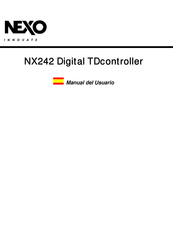 Nexo NX242 Manual Del Usuario