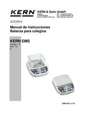 KERN EMS 6K0.1 Manual De Instrucciones