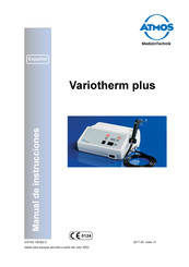 Atmos Variotherm plus Manual De Instrucciones