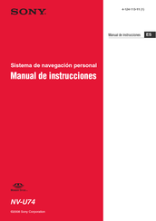 Sony NV-U74 Manual De Instrucciones