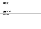 Denon DN-700R Manual Del Usuario