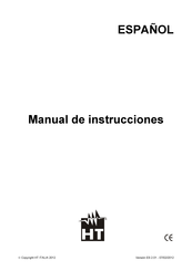 HT Instruments HT5 Manual De Instrucciones