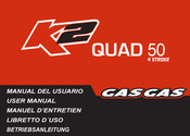 GAS GAS K2 QUAD 50 Manual Del Usuario