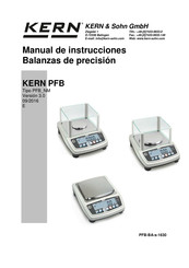 KERN PFB 600-1NM Manual De Instrucciones
