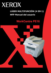 Xerox WorkCentre PE16 Manual Del Usuario