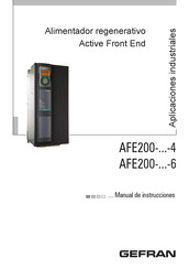 gefran AFE200 6 Serie Manual De Instrucciones