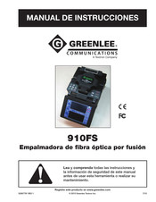 Greenlee 910FS Manual De Instrucciones