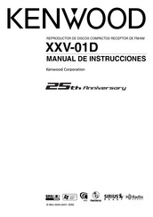 Kenwood XXV-01D Manual De Instrucciones