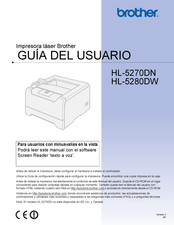 Brother HL-5270DN Manual Del Usuario