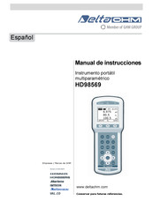 DeltaOHM HD98569 Manual De Instrucciones