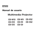 Epson EB-W9 Manual De Usuario