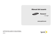 Samsung Sprint Moment Manual Del Usuario