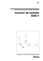 Gema EI06-V Instrucciones De Uso