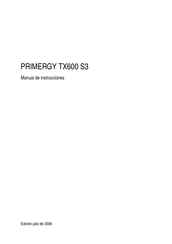 Fujitsu PRIMERGY TX600 S3 Manual De Instrucciones