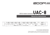 Zoom UAC-8 Manual De Instrucciones