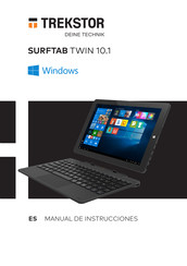 trekstop SURFTAB TWIN 10.1 Manual De Instrucciones